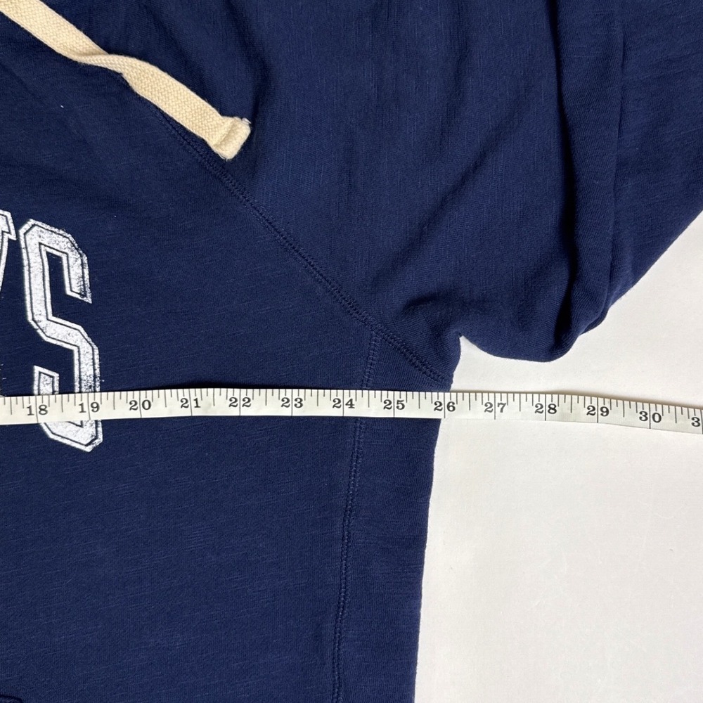 NFL Dallas Cowboys Navy Blue Distressed Graphic Pullover Hoodie Mens 2XL - Picture 3 of 8
